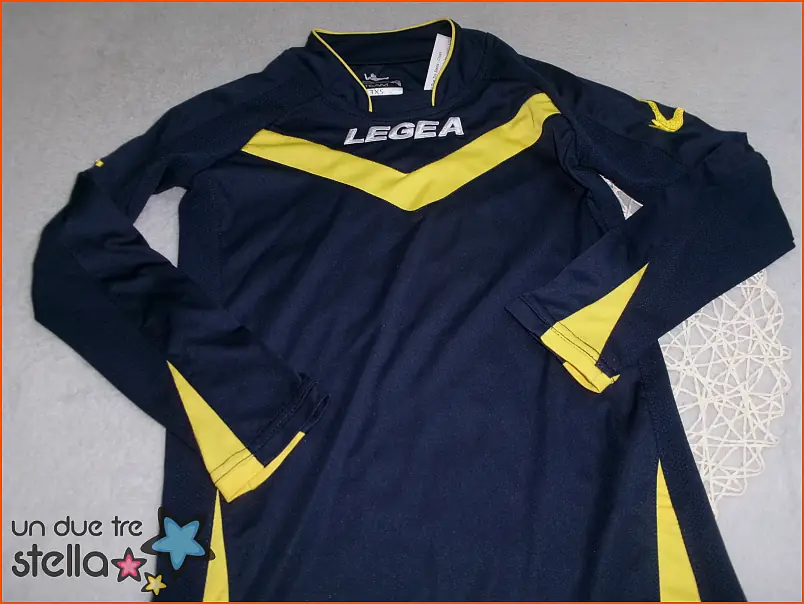 8719/24 - Tg.XXXS 6/8a maglia blu calcio LEGEA