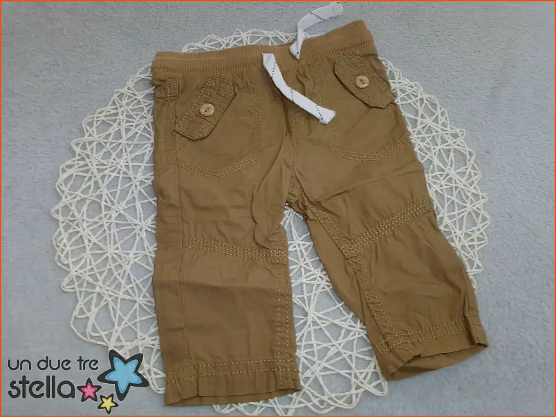 8767/24 - 3m pantaloni leggeri beige KIABI