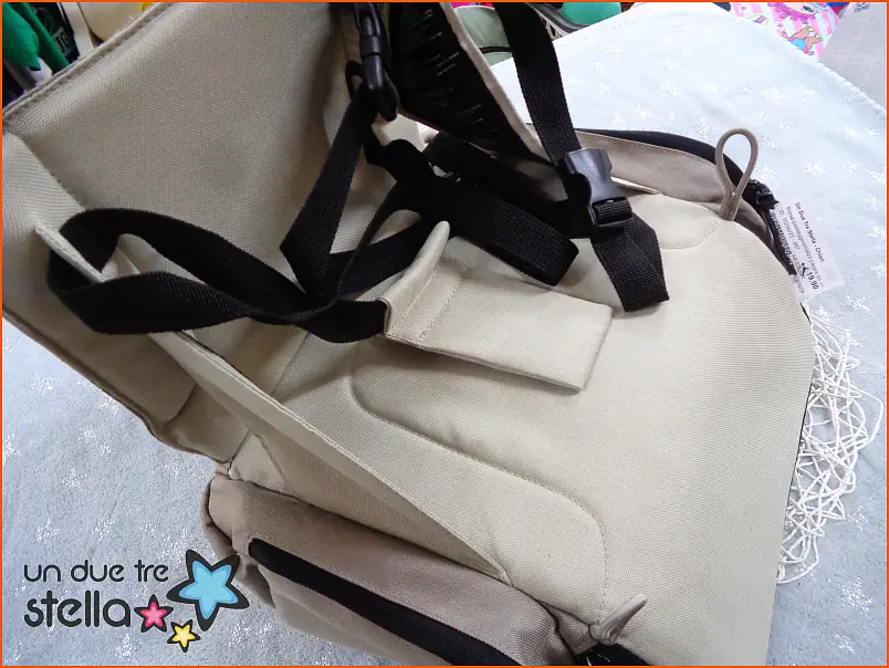 Borsa passeggino/rialzo pappa da viaggio - 2 in 1 - SUPER! - Un due tre  Stella - Mercatino dell'usato per bambini