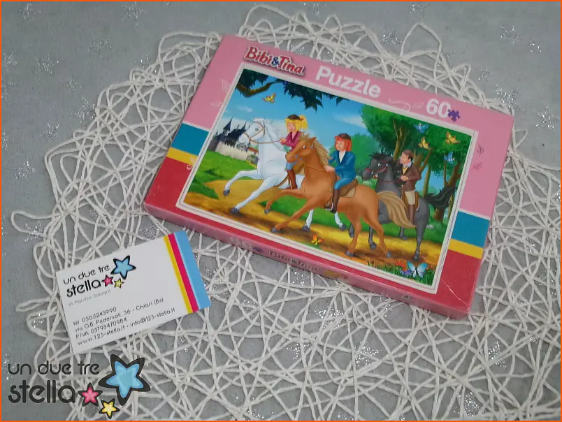 60pz puzzle CAVALLI - Un due tre Stella - Mercatino dell'usato per bambini