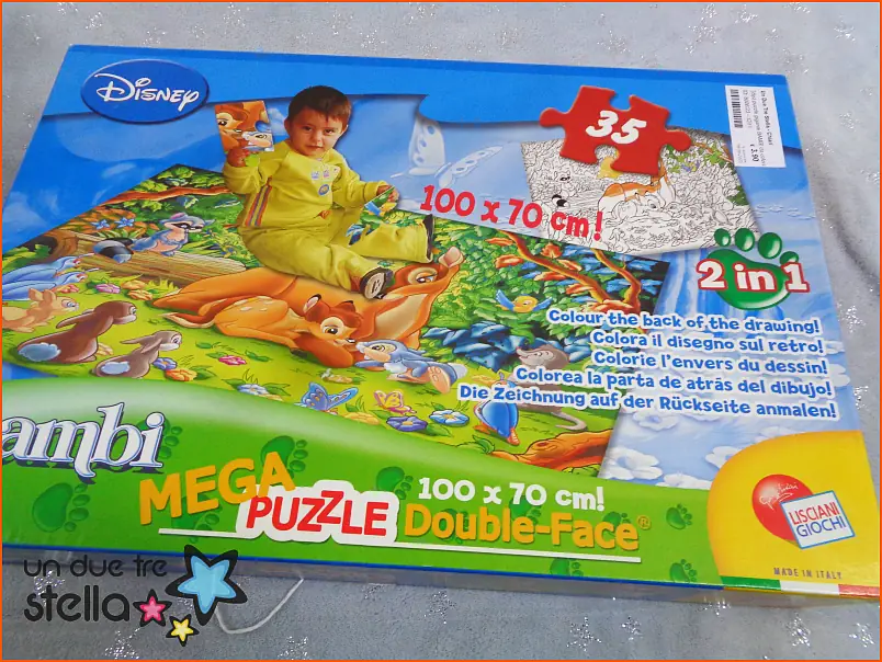 24pz puzzle FROZEN II II con penna magica - Un due tre Stella - Mercatino  dell'usato per bambini