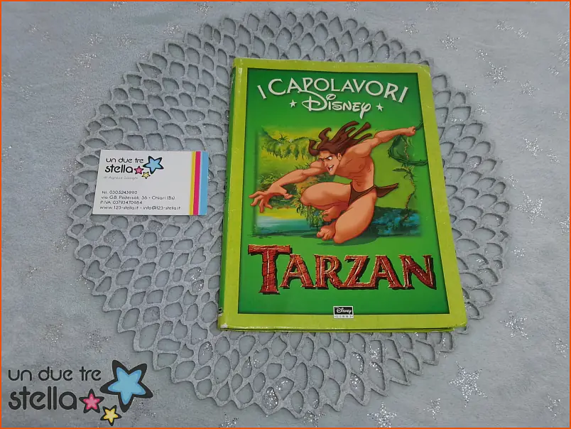 156/25 - Libro Tarzan DISNEY 9788852202445