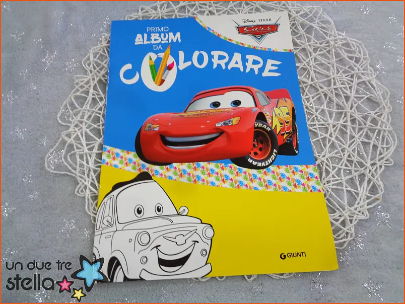 Libro da colorare CARS - Un due tre Stella - Mercatino dell'usato per  bambini